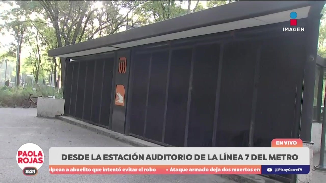 Obras cierran la estación Auditorio del Metro | DPC con Paola Rojas