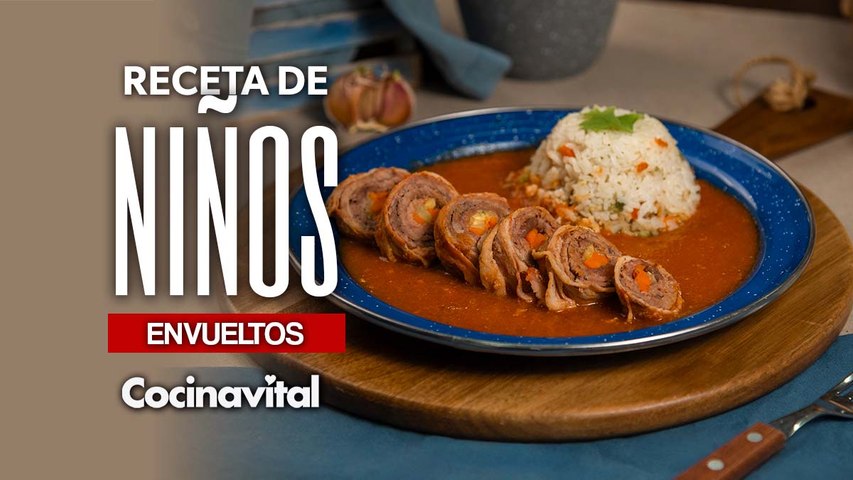 Receta de niños envueltos de carne ¡En 30 minutos!
