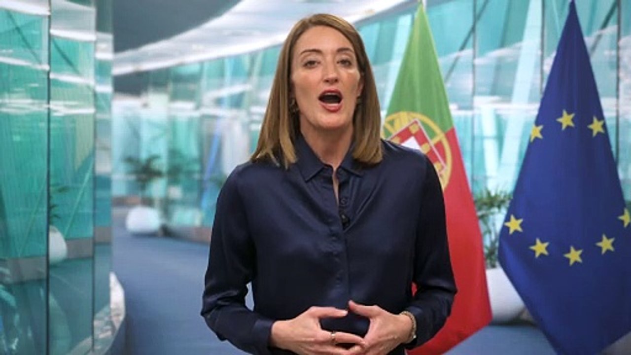 Roberta Metsola felicita Portugal pelos 40 anos...