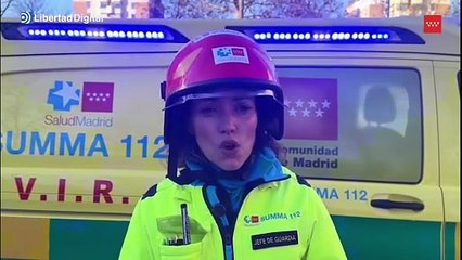 Atendidas 13 personas tras un incendio en un edificio de viviendas en Fuenlabrada