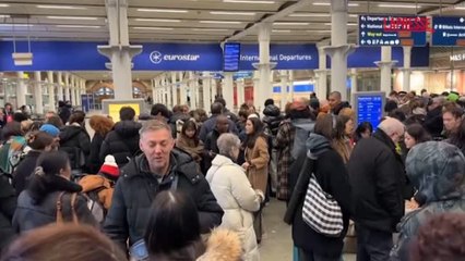 Tunnel della Manica, treni sospesi per guasto elettrico: tanti passeggeri in attesa in stazione