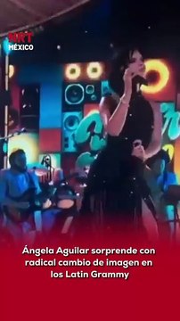 ✨🎤 Ángela Aguilar acaparó miradas durante el GRAMMY Celebration of Latin Music al aparecer con un radical cambio de imagen que generó conversación en redes.