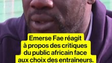 🇨🇮 Emerse Fae : "On est dans l'émotion en Afrique."