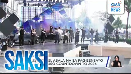 Kapuso stars, abala na sa pag-eensayo para sa Kapuso Countdown to 2026 | Saksi