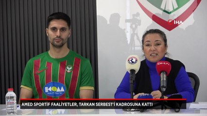 Amed Sportif Faaliyetler, Tarkan Serbest'i kadrosuna kattı