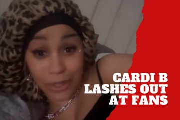 Cardi B lashes out at fans who criticize her romantic relationship with Stefon Diggs