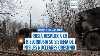 Rusia despliega en Bielorrusia su sistema de misiles con capacidad nuclear Oréshnik