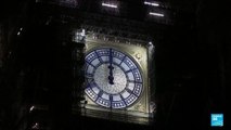 Londres : les horlogers préparent le Big Ben pour le 31 décembre