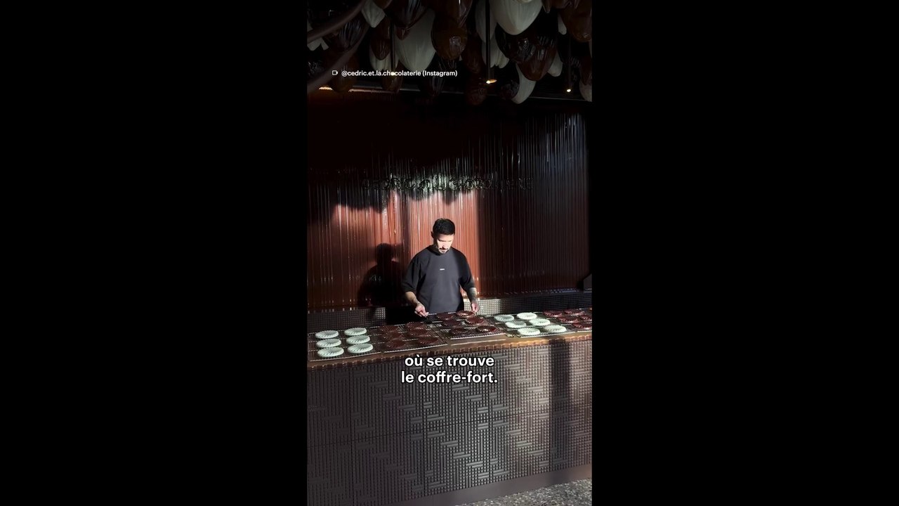 La chocolaterie de Cédric Grolet cambriolée