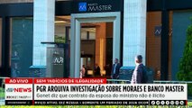 PGR arquiva investigação contra Moraes e Banco Master