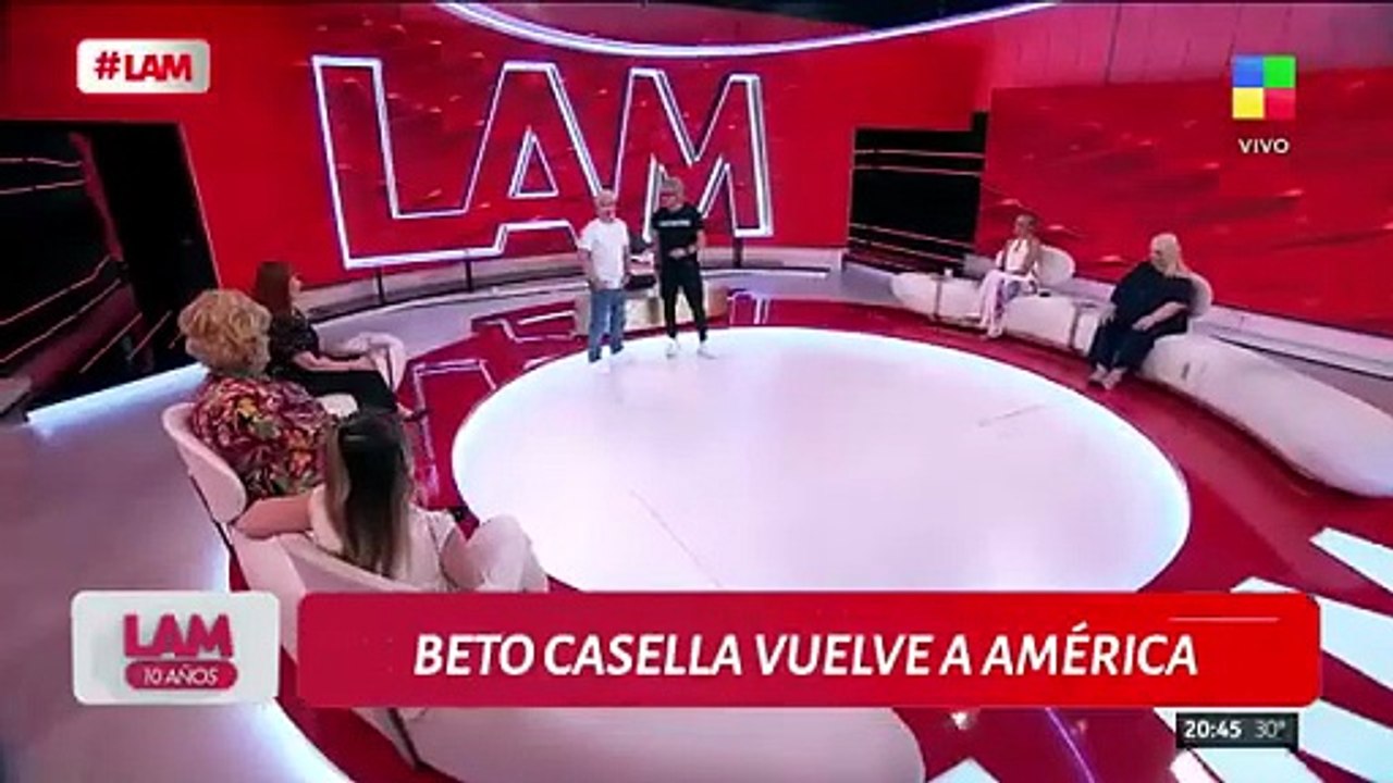 Beto Casella reveló en LAM quiénes lo acompañarán en América TV