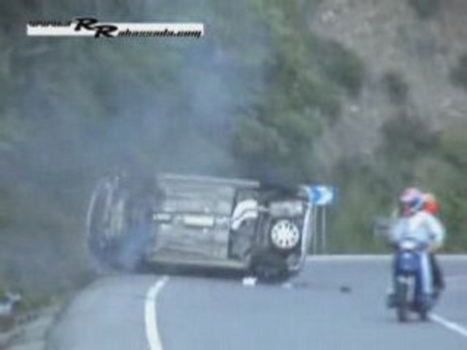 Gros crash peugeot 206 accident
