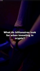 Billionaires' Top 3 Crypto Investments