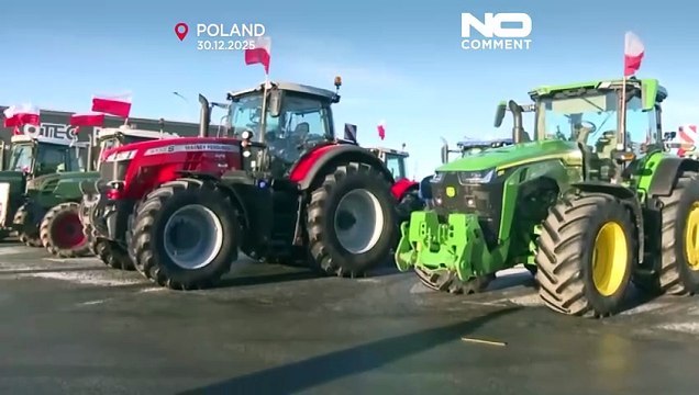Agricoltori polacchi, proteste nazionali contro l'accordo commerciale UE-Mercosur