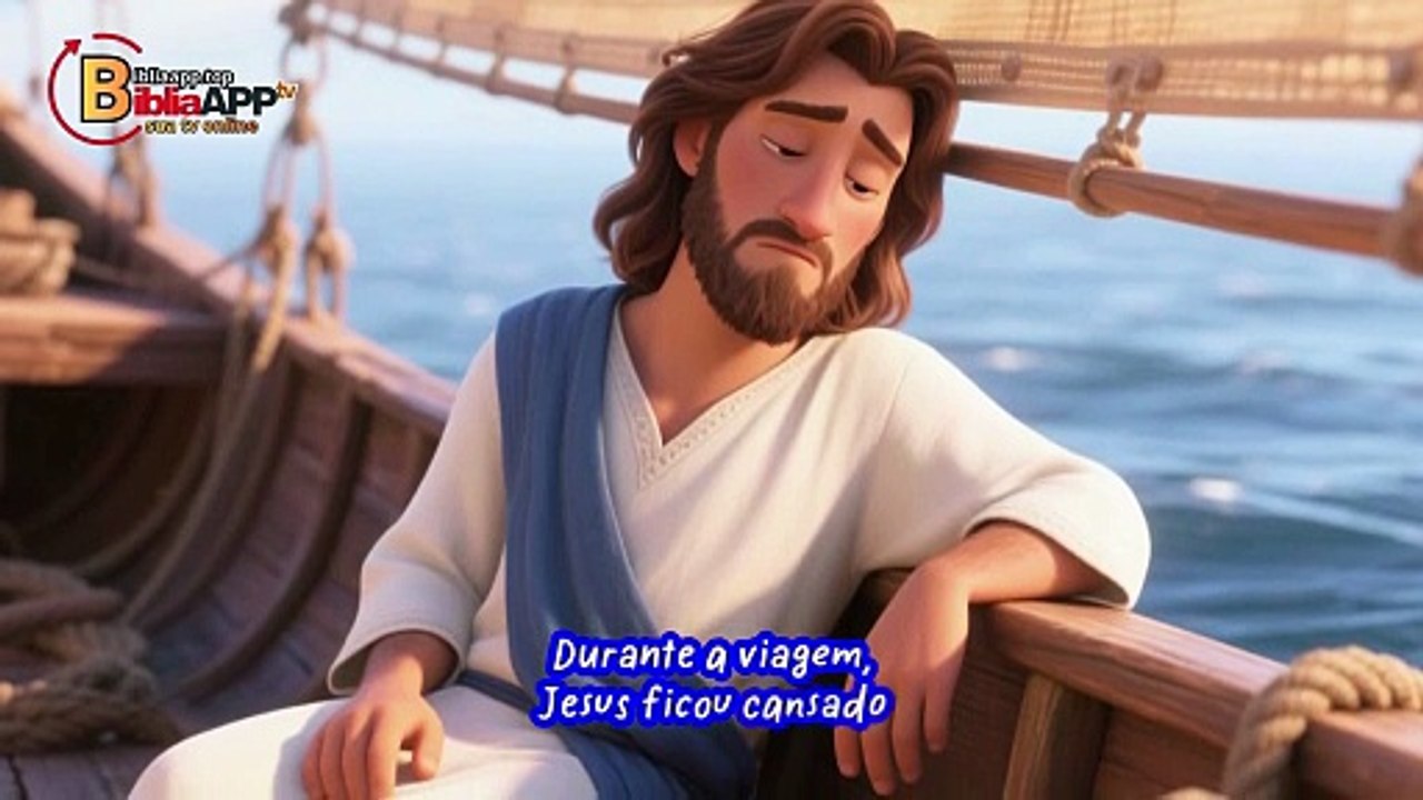 Jesus Acalma a Tempestade