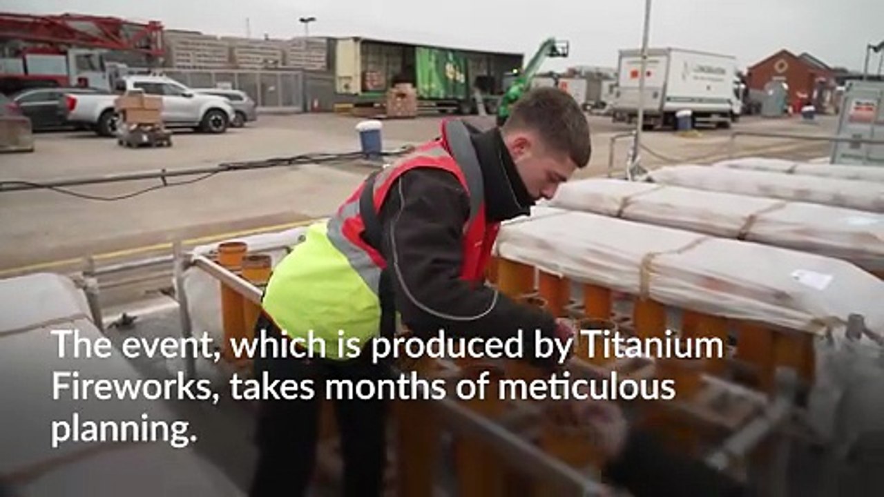 Nearly 12 thousand fireworks to be set off in New Year's Eve London display