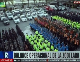 ZODI Lara detalló el despliegue de 15 mil efectivos policiales para la seguridad ciudadana