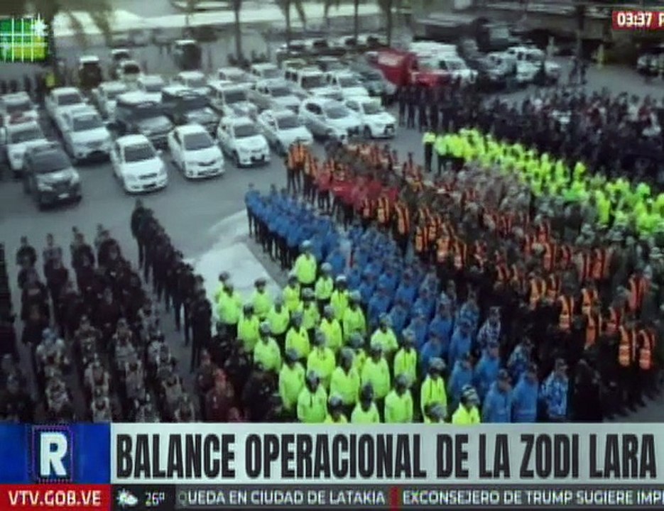 ZODI Lara detalló el despliegue de 15 mil efectivos policiales para la seguridad ciudadana