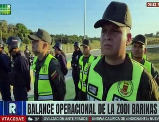 ZODI Barinas ratifica su compromiso con la seguridad ciudadana y la integridad del territorio