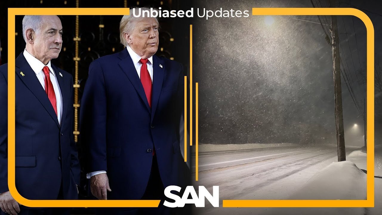 Trump escalates warnings to Hamas and Iran; Bomb cyclone moves east | Unbiased Updates