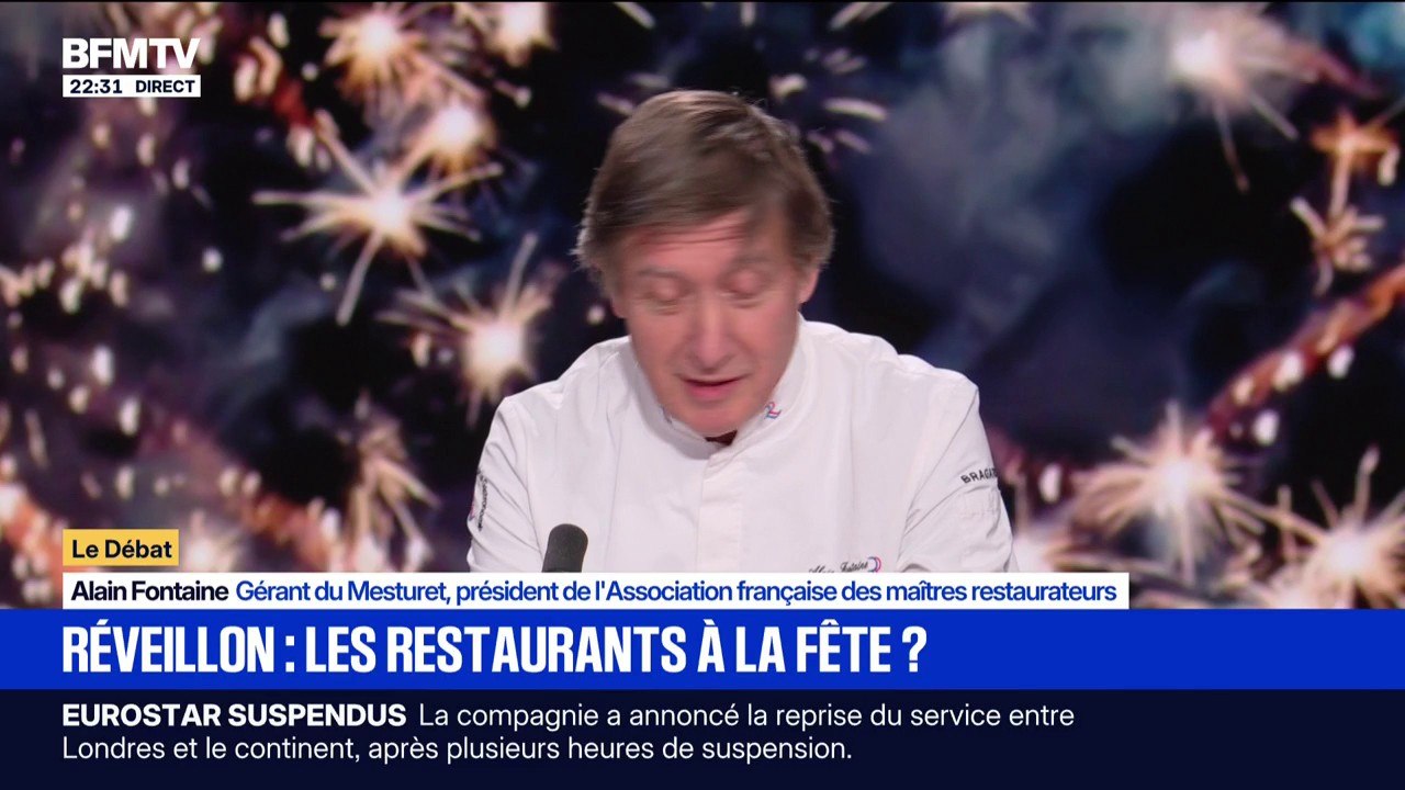 "Le réveillon, c'est d'abord de l'émotion": Alain Fontaine, gérant du Mesturet, présente son repas pour célébrer la nouvelle année
