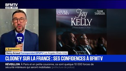 Les confidences de Georges Clooney sur la France à BFMTV