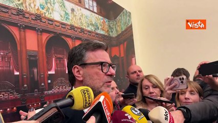 Manovra, Giorgetti: "Punto fondamentale è che abbiamo alzato i salari nel pubblico e nel privato"
