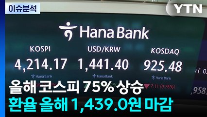 (출연) [스타트 경제] 올해 코스피 75% 상승...G20·OECD 1위 / YTN