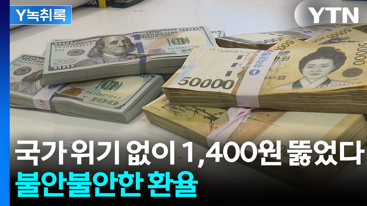 외환위기 수준 넘긴 환율..."내년에도 이어질 듯" [굿모닝경제] / YTN