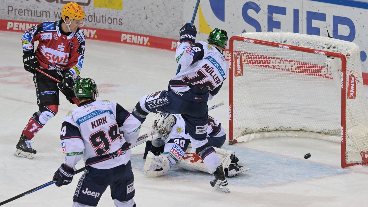 Kirks Hattrick reicht nicht: Eisbären rutschen in der Tabelle ab