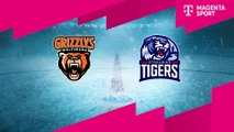 Highlights von Grizzlys Wolfsburg - Straubing Tigers