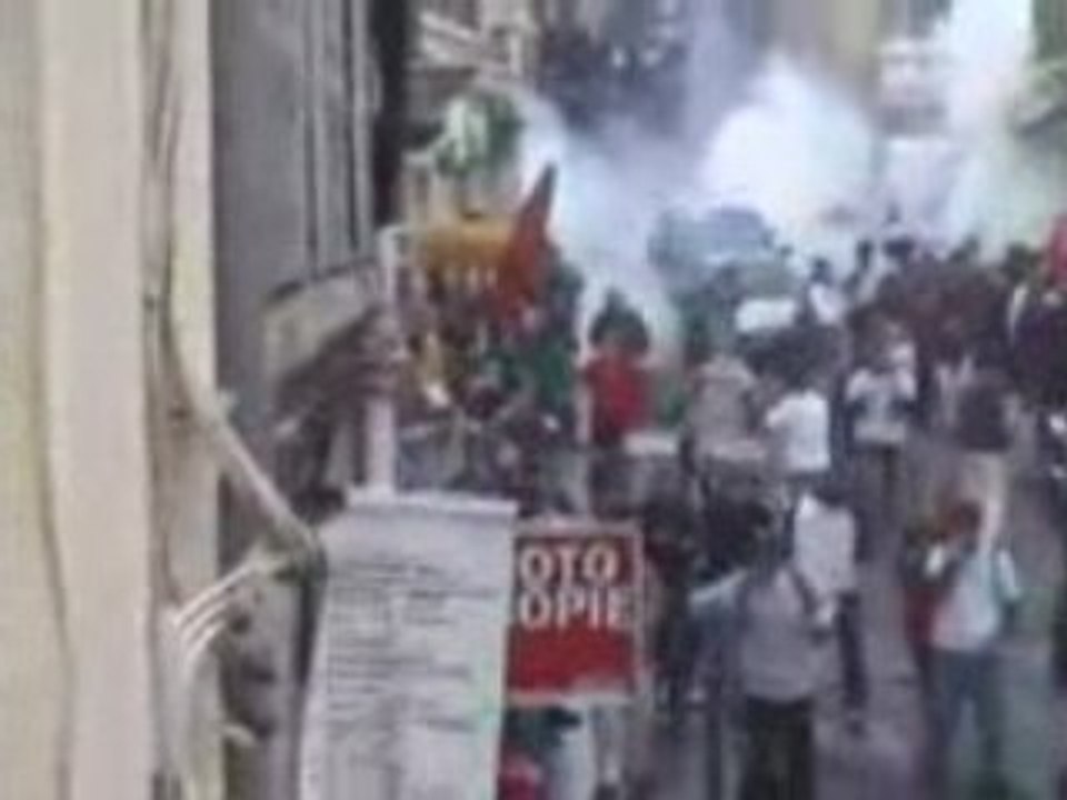 Police : Une C.I. disperse des manifestants
