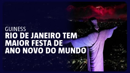 Guinness: Rio de Janeiro tem maior festa de Ano Novo do mundo