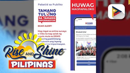 DSWD, pinag-iingat ang publiko sa mga nag-aalok ng regalo na mula umano sa ahensya