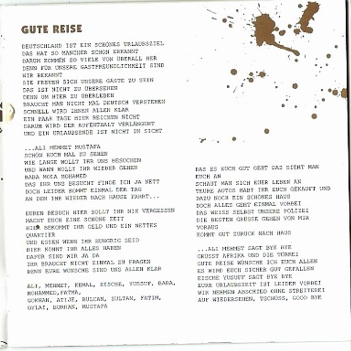 Nordfront - GUTE REISE