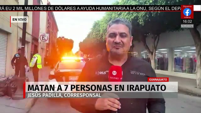 Siete personas fueron asesinadas en distintos hechos violentos en Guanajuato