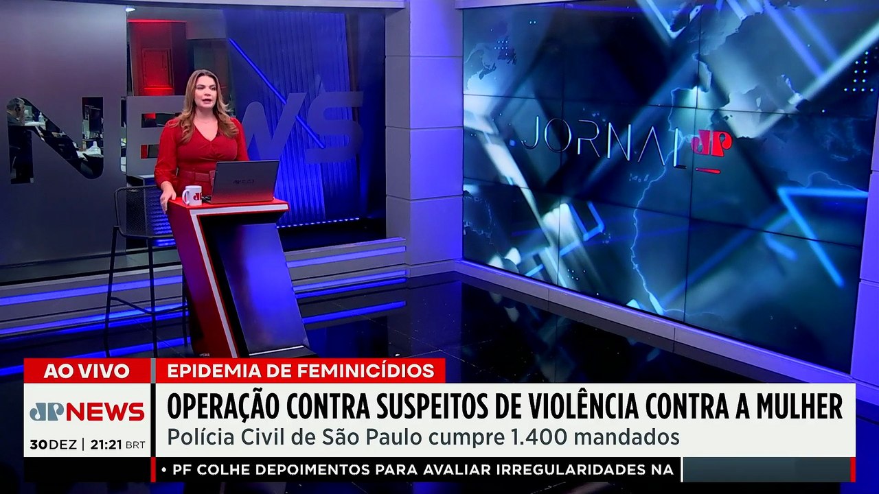 Polícia Civil cumpre 1.400 mandados em operação contra violência contra a mulher em SP