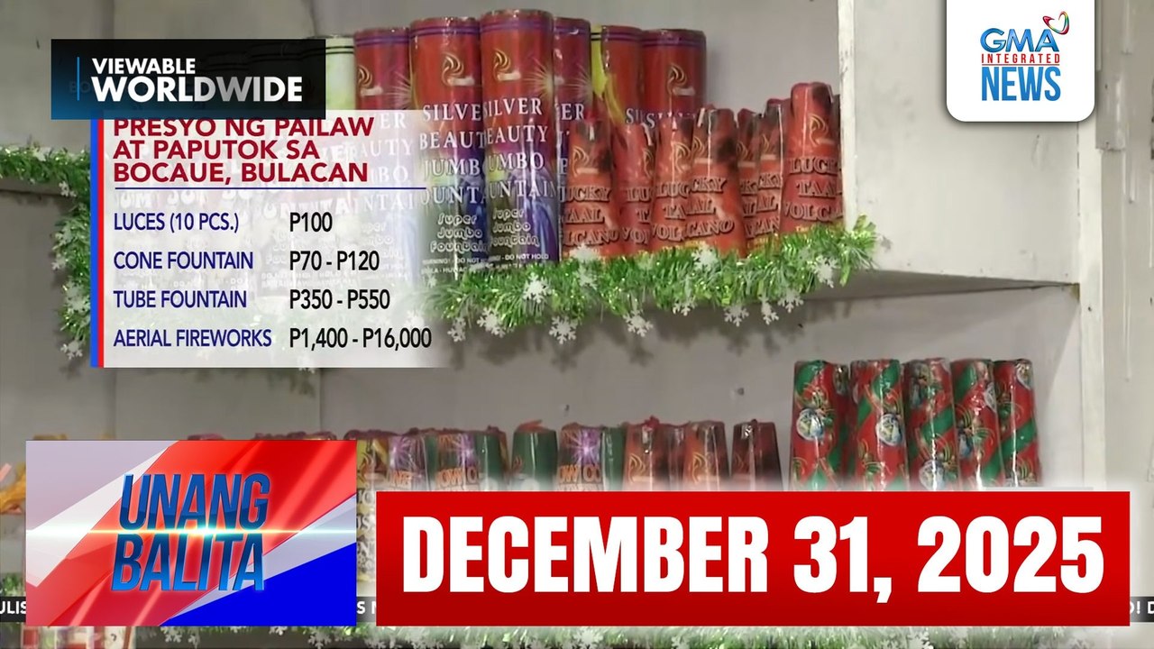 Unang Balita sa Unang Hirit: (Part 2) DECEMBER 31, 2025 [HD]
