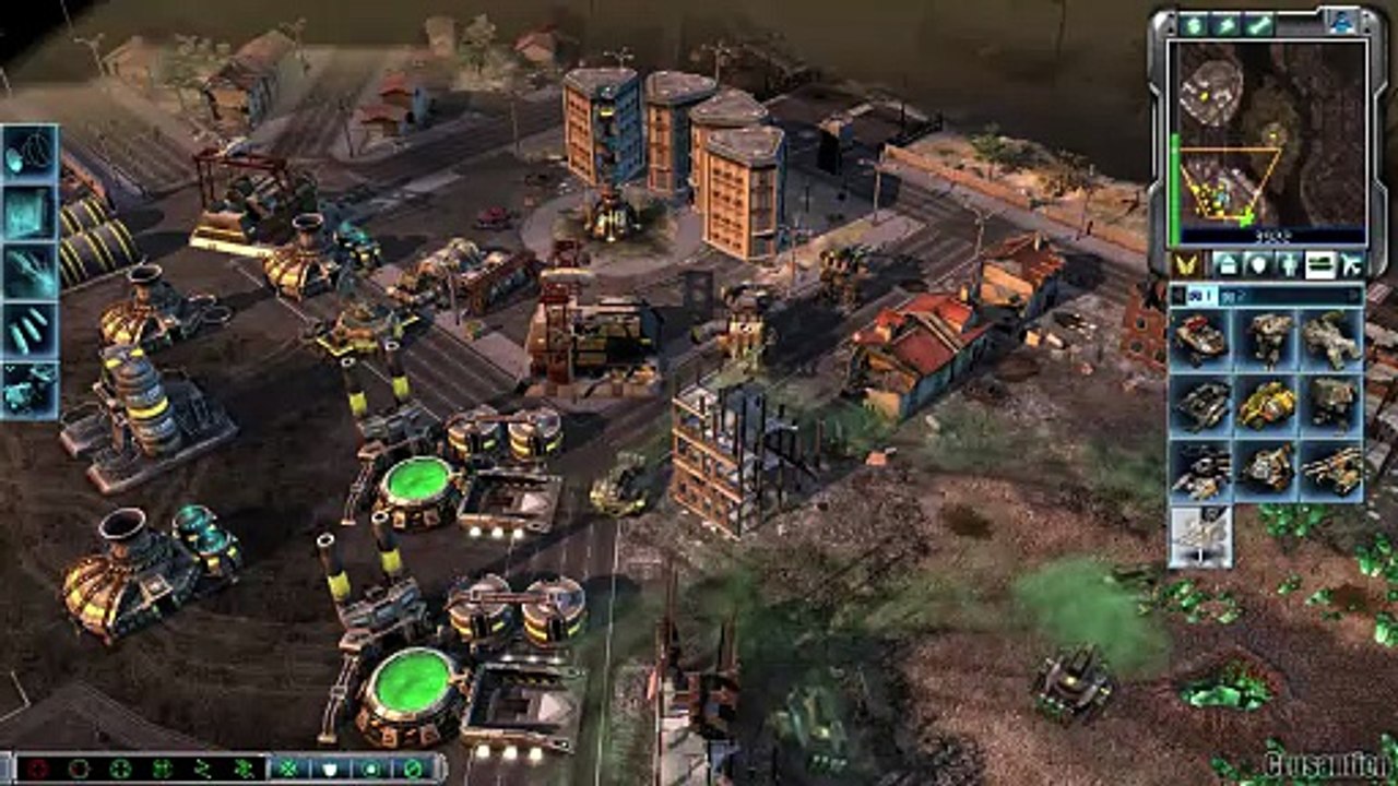 CNC 3 Kane's Wrath Steel Talons vs Brutal AI - Balanced (Black Hand)
