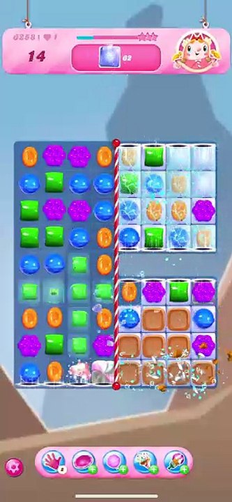 Candy Crush: 31/12 gameplay (level 6258)