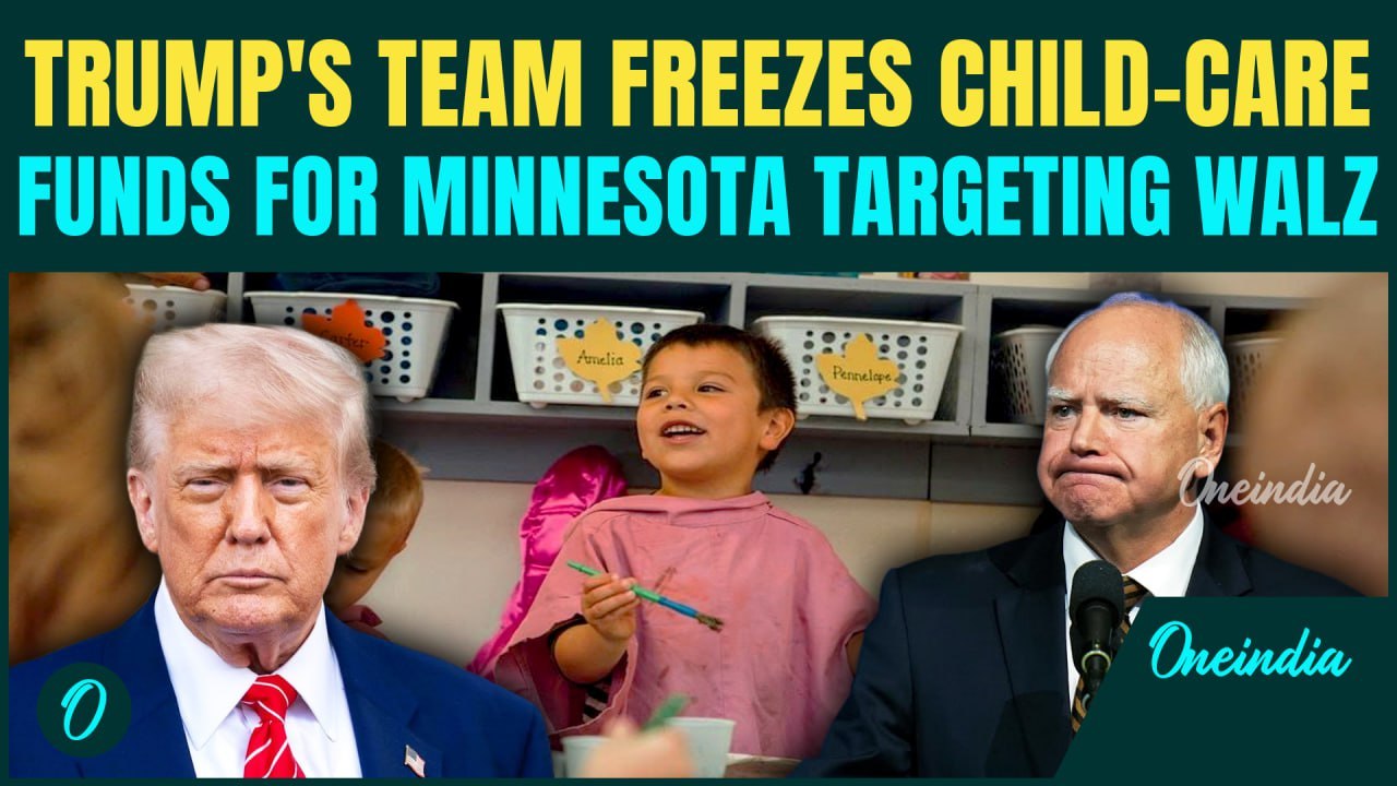 U.S BREAKING: Trump FREEZES Child-Care Funds To Minnesota Over ‘RAMPANT FRAUD’ | Governor Walz Fumes