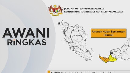 AWANI Ringkas: Amaran melibatkan beberapa kawasan di Sarawak