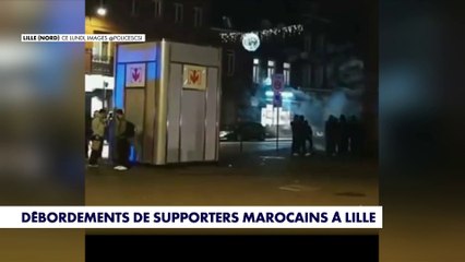 Victoire du Maroc à la CAN : des débordements enregistrés à Lille de la part de supporters marocains