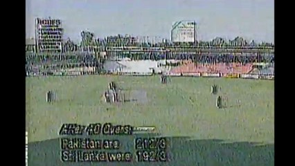 Salim Malik 14 off 15 Balls vs Sri Lanka 5th Match, Sharjah, November 02, 1993, Pepsi Champions Trophy