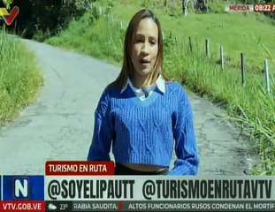 Pueblo de La Azulita en el edo. Mérida ofrece una riqueza turística para los visitantes