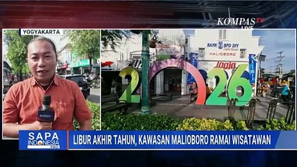 [FULL] Jalan Malioboro Dibuka Kembali, Aktivitas Wisatawan Mulai Ramai Jelang Tahun Baru