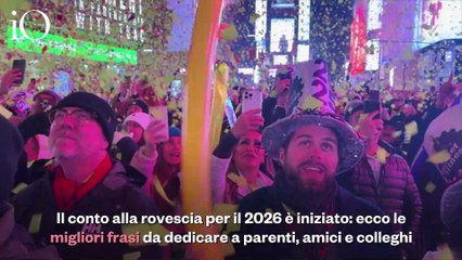 Auguri Capodanno 2026: le frasi più belle e originali