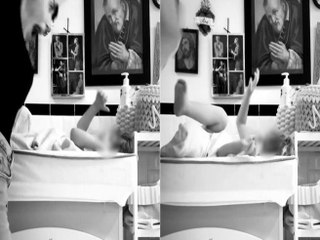 Bianca Atzei, quanto divertimento con il piccolo Noa Alexander