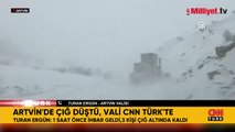 Artvin’de çığ felaketi! Vali açıkladı: 3 çobanın çığ altında