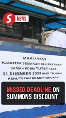 70% Traffic summons discount ends, some motorists caught off guard